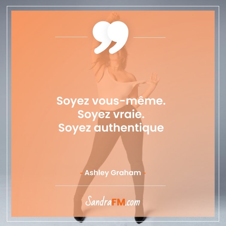 Ashley Graham tedx confiance en soi image sandra fm authentique